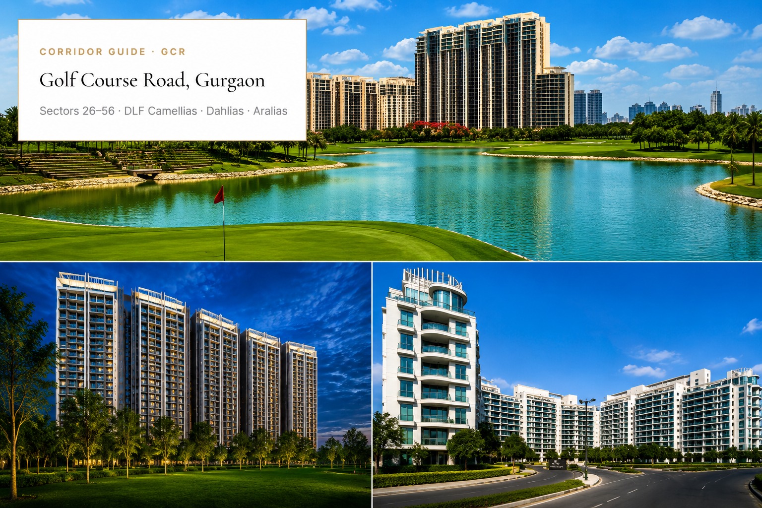 DLF The Dahlias Sector 54 Golf Course Road Gurgaon ultra-luxury 4 5 6 BHK new launch
