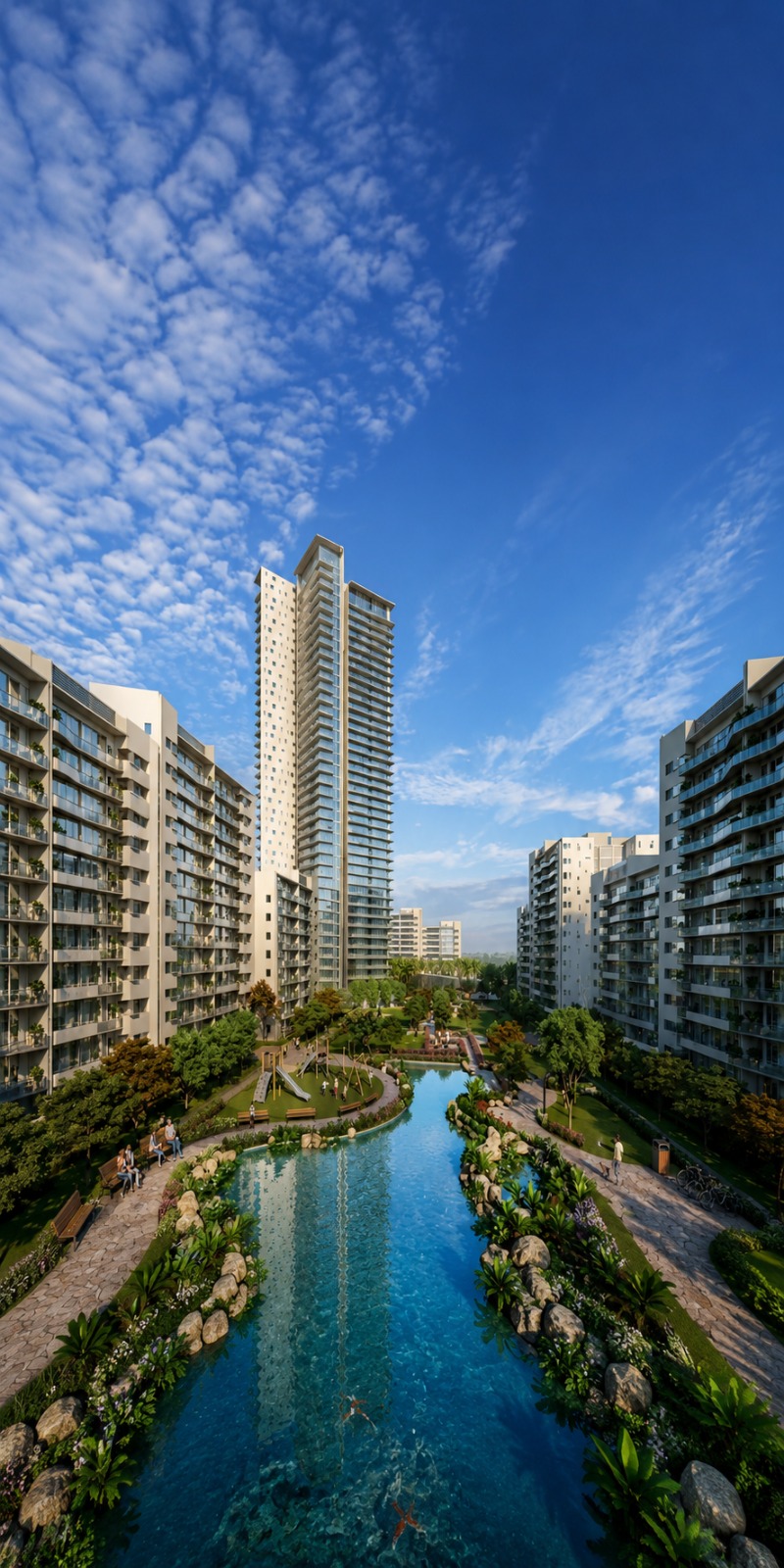 Golf Course Extension Road Sector 58 Gurgaon luxury residential corridor Oberoi Trump Tower M3M Golf Estate micromarket